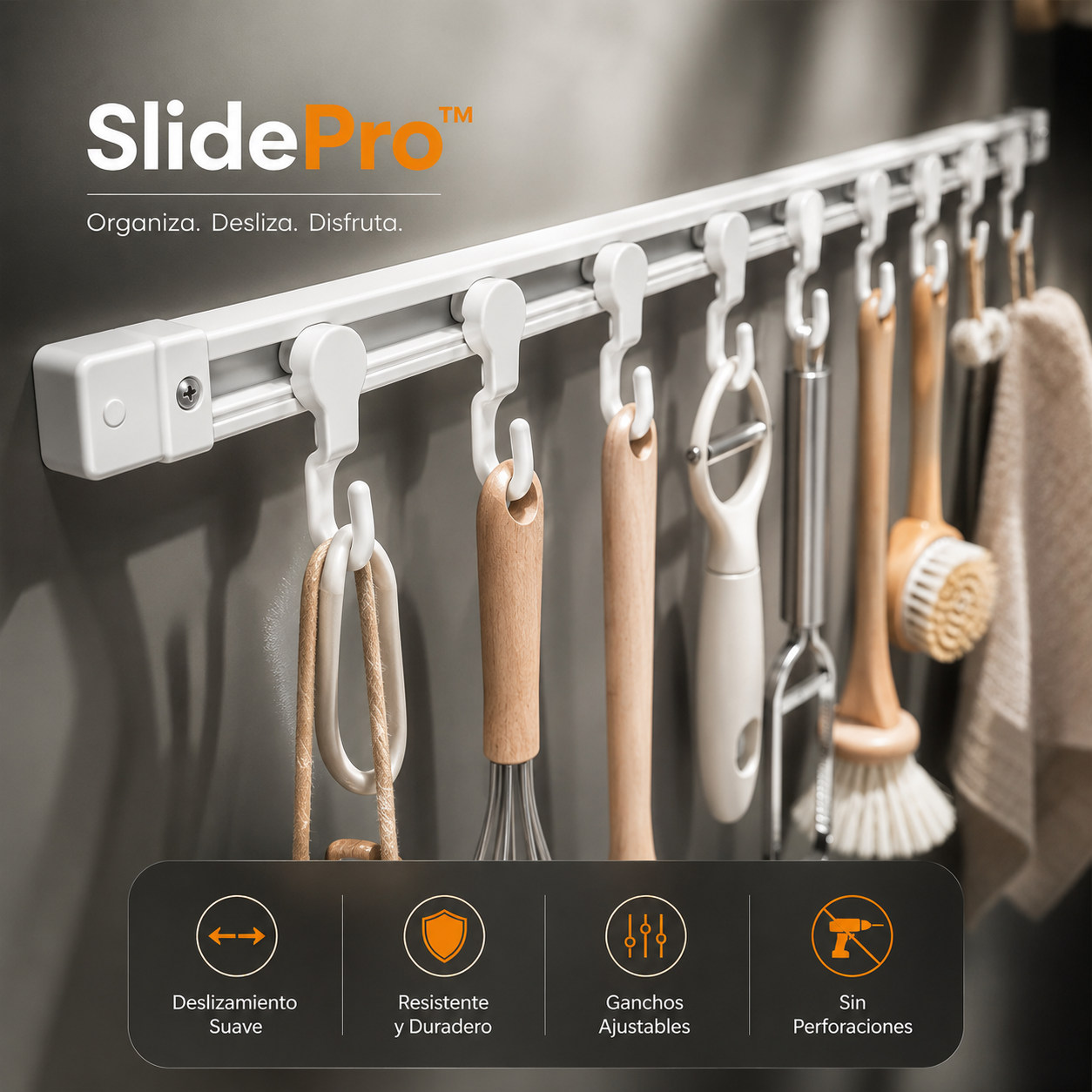 SlidePro™ - Organizador de cocina - Decoración y orden en tu hogar