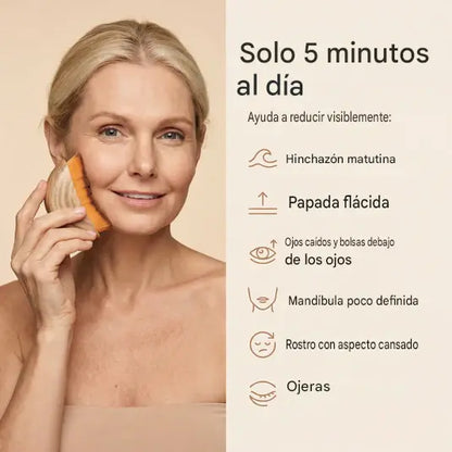 FaceUp™ - Efecto lifting en segundos - Sorprendente masajeador de drenaje linfático para cara
