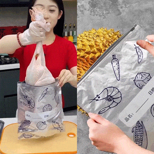 AlumiLock™ - Bolsa de aluminio antibacterial reutilizable con sellado hermético
