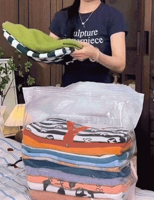 SpaceSave™ Bolsas al Vacío Inteligentes - Ahorra espacio en maleta, armarios y casa