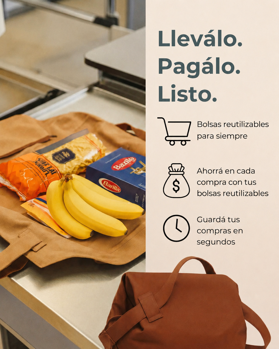 FASTBAG™  - El bolso plegable que soluciona tu vida en segundos