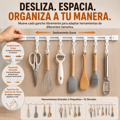 SlidePro™ - Organizador de cocina - Decoración y orden en tu hogar