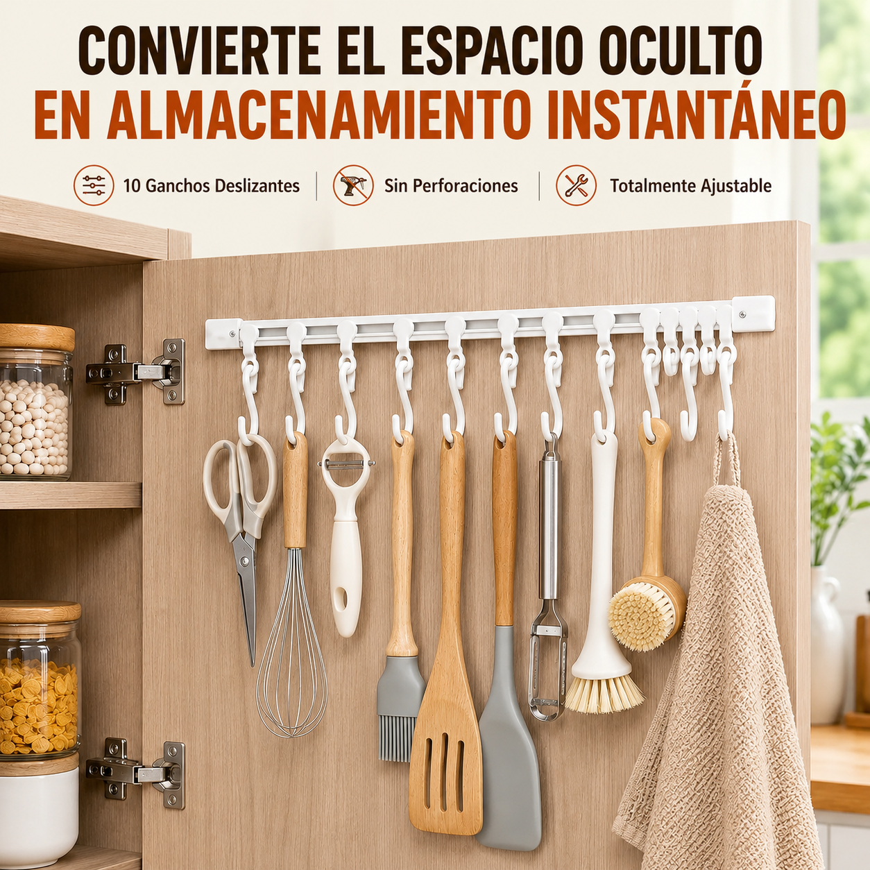 SlidePro™ - Organizador de cocina - Decoración y orden en tu hogar