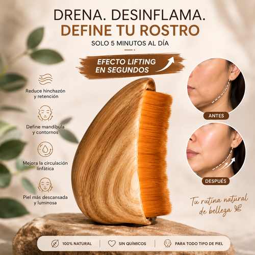 FaceUp™ - Efecto lifting en segundos - Sorprendente masajeador de drenaje linfático para cara