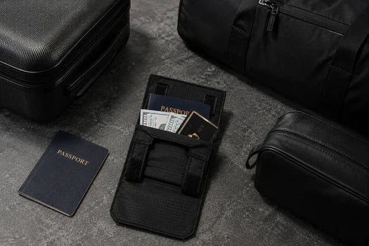 Phantom™ - Billetera oculta antirrobo - Más bolsillos y ocultos, portapasaporte