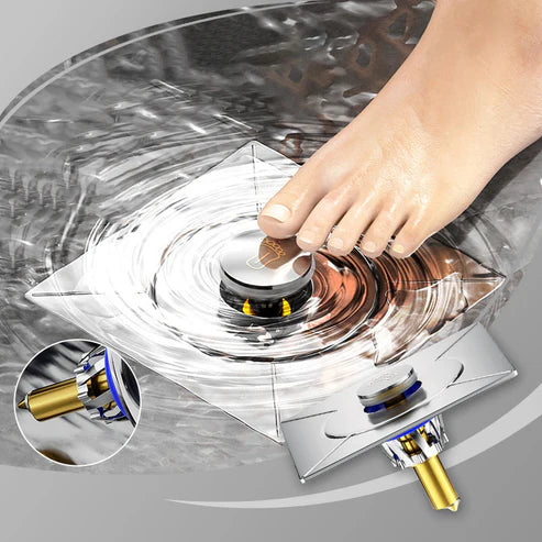 DrainLock™ | Drenaje Inteligente Antiolor de Acero Inoxidable