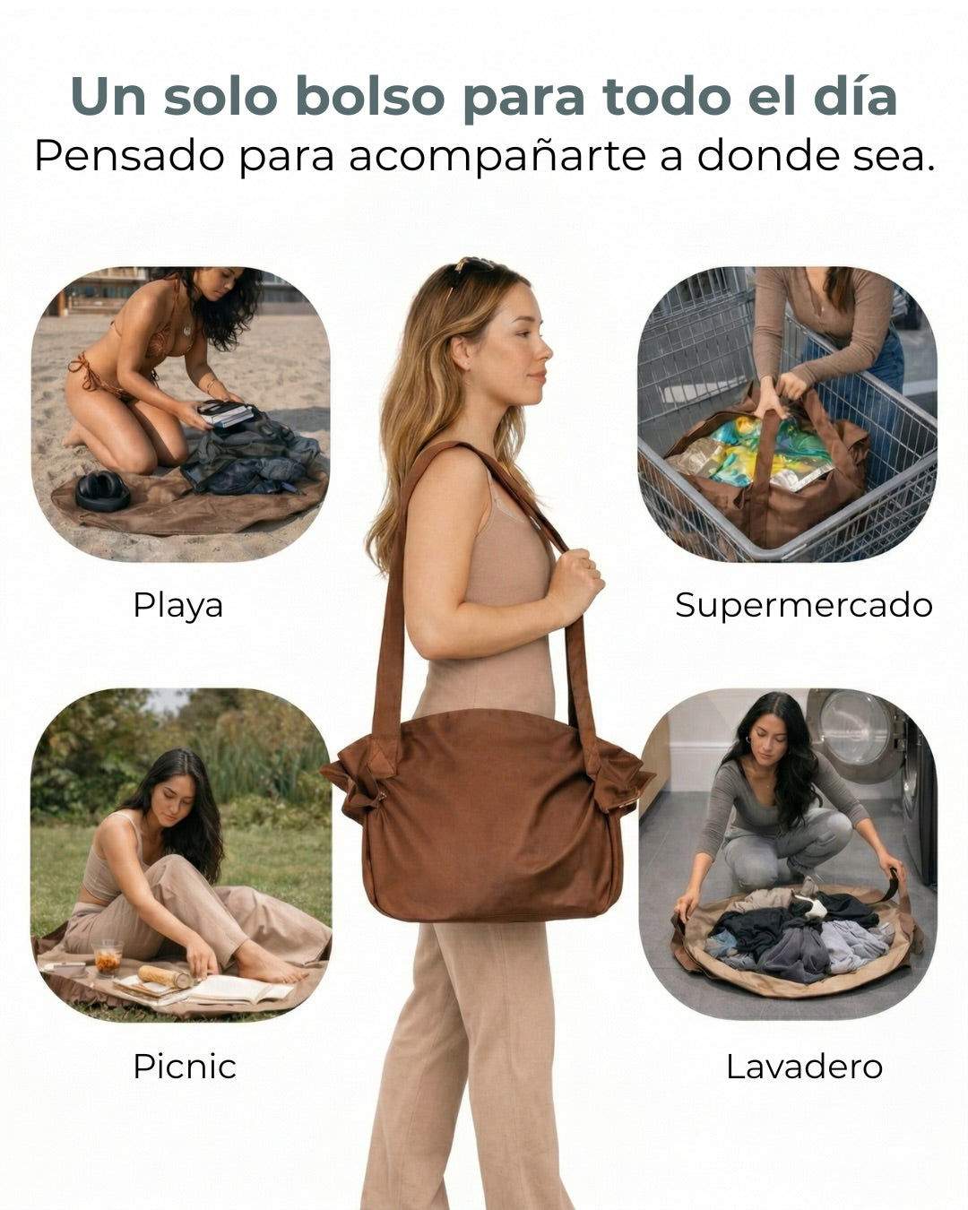 FASTBAG™  - El bolso plegable que soluciona tu vida en segundos