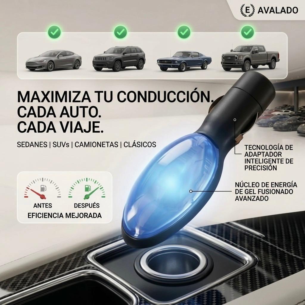 FUEL SAVER™ - Ahorro de combustible y cuidado del motor - Potencia velocidad