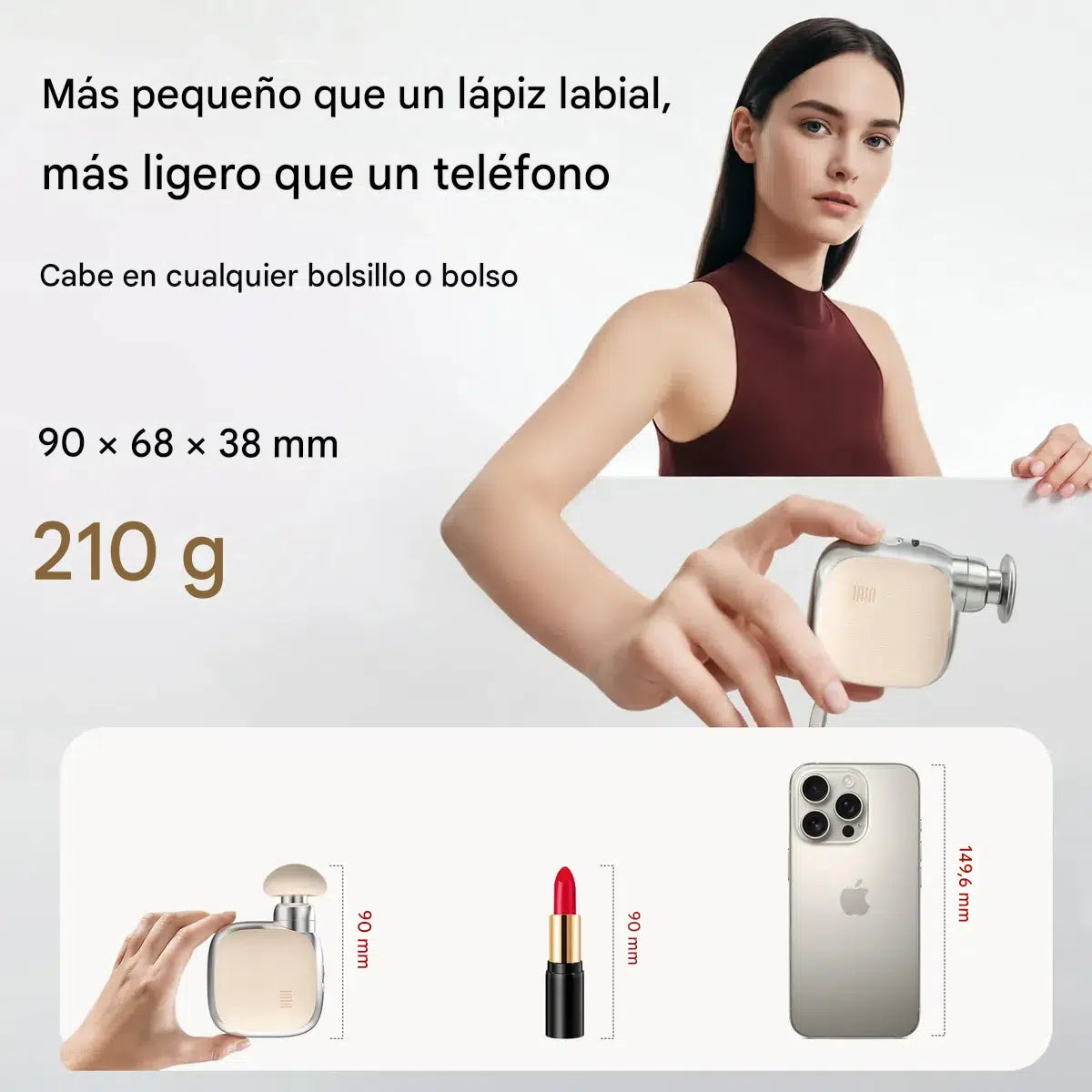 Iniacare™ - El mini masajeador MÁS VIRAL de Tiktok - Mini Pistola de Masaje