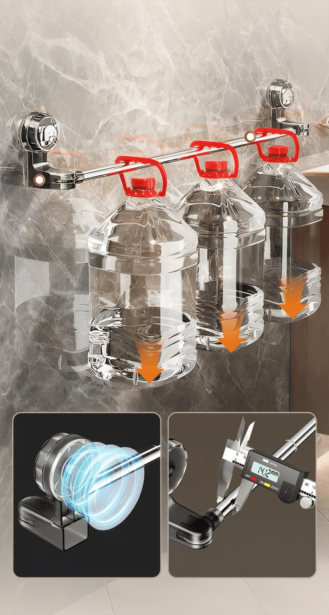 LuxeFlex™ - Barra organizadora Elite